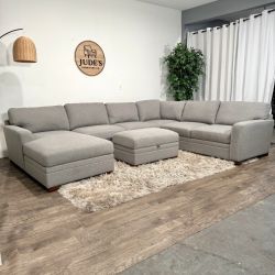 Thomasville Sectional Sofa with Storage Ottoman - Free Delivery!