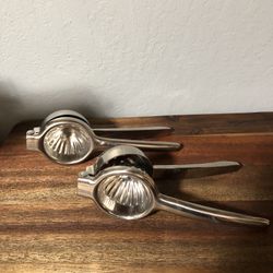 Stainless Steel Lemon Squeezer X2