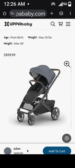 Cruz Stroller V3   uppAbaby  