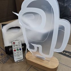 Among Us 3D Lamp With Control