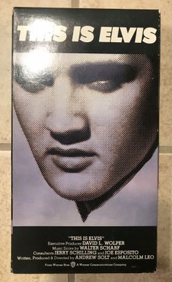 Vintage Elvis Presley VHS 1981