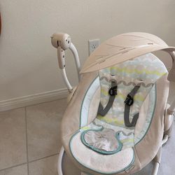 Ingenuity portable automatic baby swing