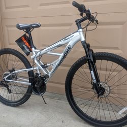 Mongoose 29 full discount suspension mountain bikes