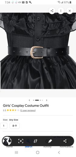 Wednesday Costume