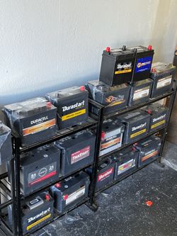 Car batteries