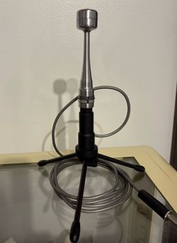 Clean Vtg 1940's Turner 80X Microphone Restored To Working Now Dynamic W/ Stand!