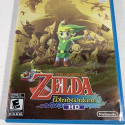 The Legend Of Zelda - The Wind Waker HD Wii U Box Art Cover by