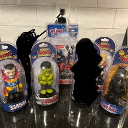 Will Sell Separately NECA Body Knockers Marvel Comics Solar Power Bobble heads 