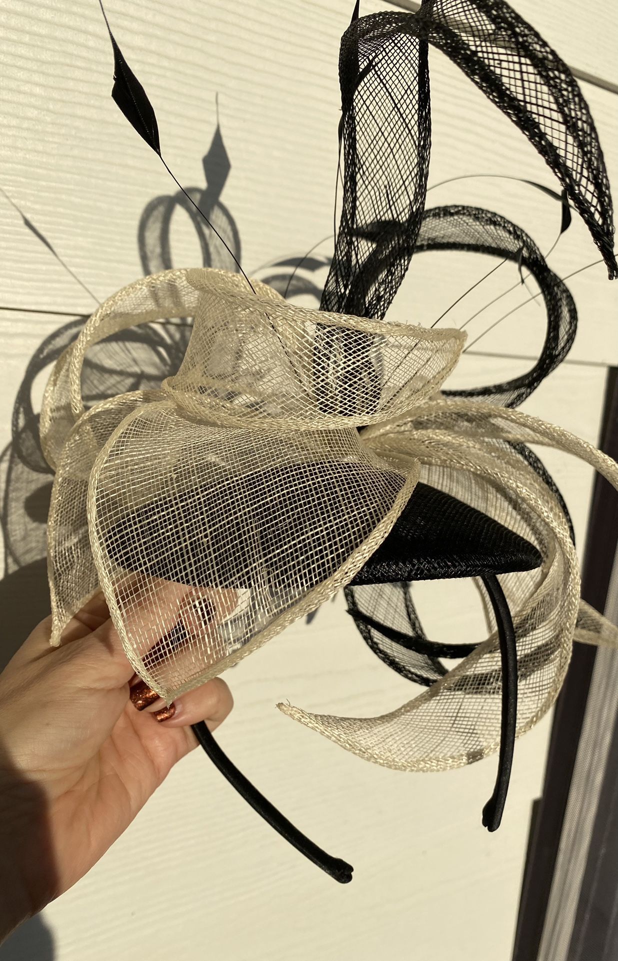 Ladies Hat - Steeplechase Or Derby Hat 
