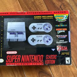 Super Nintendo Entertainment System Classic Edition BRAND NEW