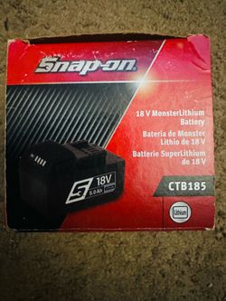 Snap on battery