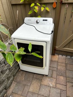 Samsung gas dryer:  Free