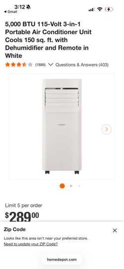 Portable air conditioner