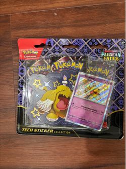 Pokemon Paldean Fates Tech Sticker Collection (Greavard)