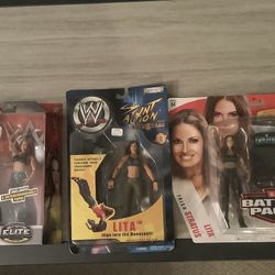 Wwf/wwe Lita Wrestling Action Figures