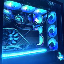 High-End Liquid-Cooled Gaming & Workstation PC — Ryzen 9 7900X / RTX 3090 / 32GB DDR5 / 2TB SSD / 2TB HDD