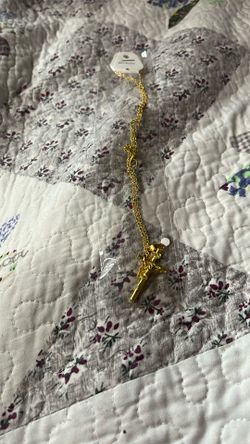 Cross Necklace (not Real Gold)