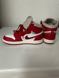 Kids Red/White Air Jordans