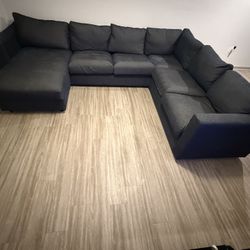 IKEA Finnala 5 Seat Sectional With Storage 
