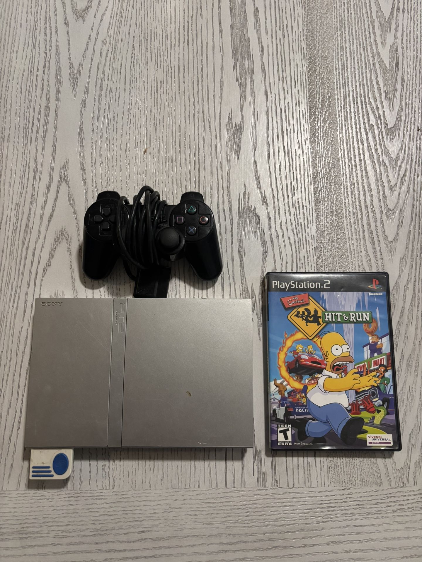 Ps2 With Simpsons Hit And Run