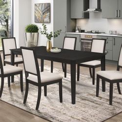 7 piece dinning room table