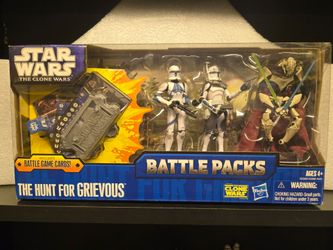 Star Wars Clone Wars Battle Packs The Hunt for Grievous