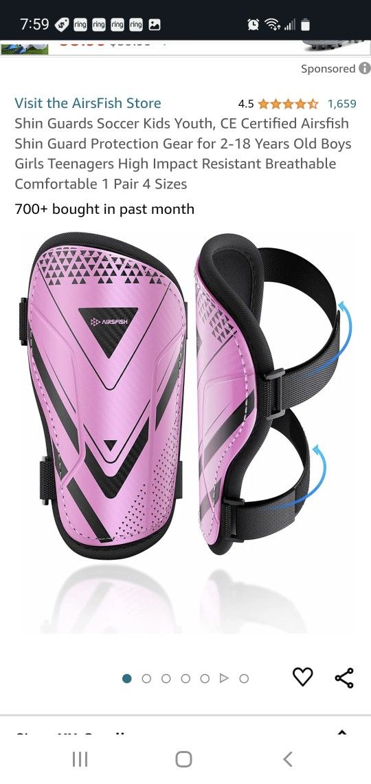 Airfish Kids Shin Guard New Nuevas