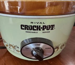 Vintage Rival Crock Pot 