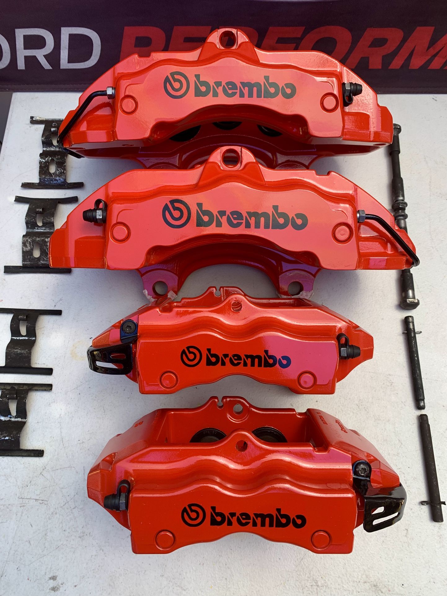 04-15 Porsche Cayenne -AudiQ7 -Volkswagen Touareg 18Z L/R Brembo Front and Rear Brake Calipers Set *