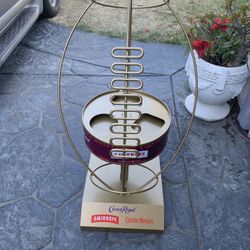 Wrought Iron Football Store Display 