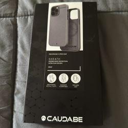 Caudabe Case Gray iPhone 15 Por Max Case