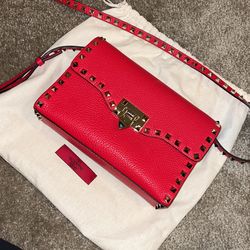 Valentino red bag top sale