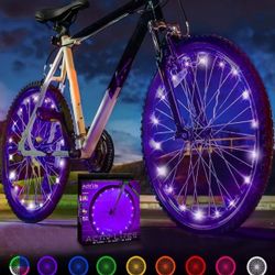 Bike Wheel Lights Activ Life Lites Purple 