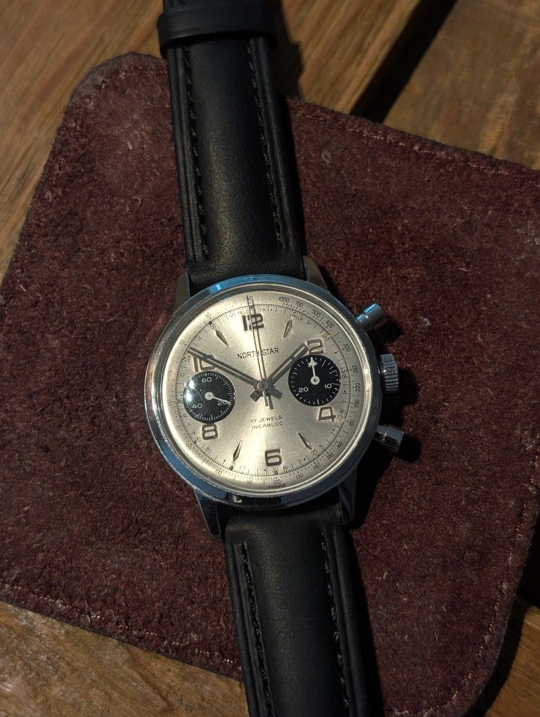 Northstar Swiss Mechanical Chronograph Watch