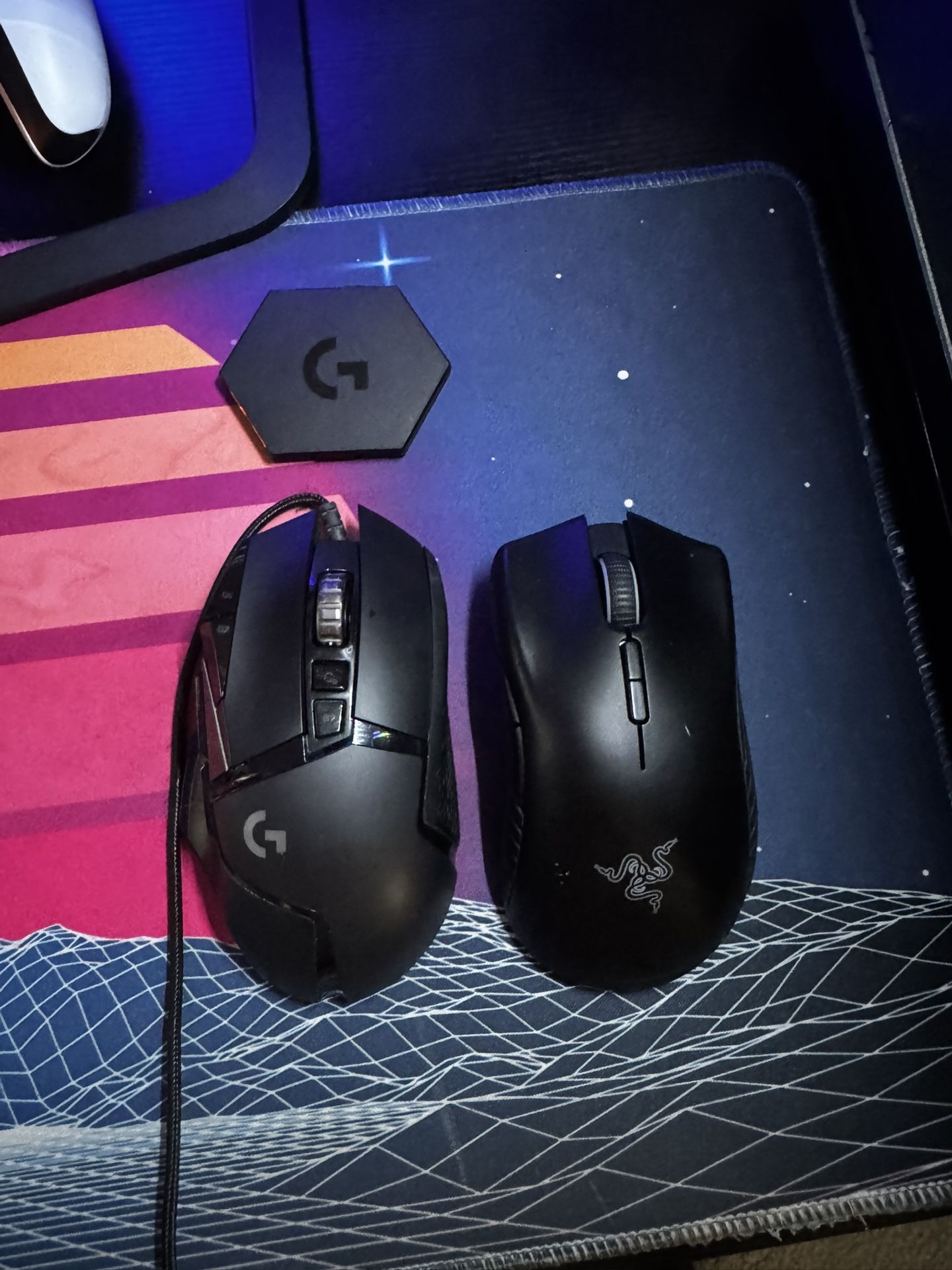 Razer Mamba & Logitech G502