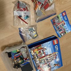 Lego City Fire Station + Bonus Legos – $80 (Whittier, CA 90606)