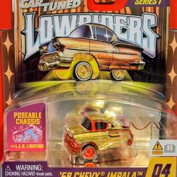 Car Tuned Lowrider Chase 58 Impala Mga And Set Of 8 Lowrider Series 1 