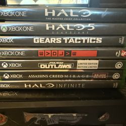 XBOX 1 with 7 games 