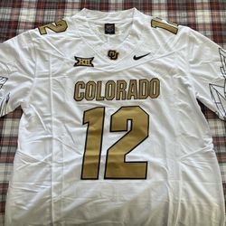 Nike stitched CU buffs jersey- Hunter & Shedeur