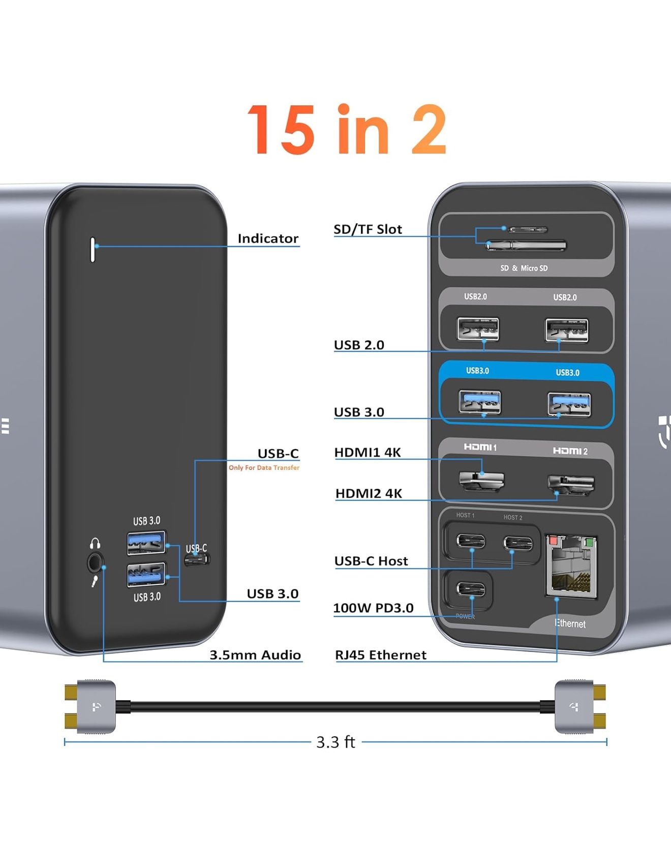 USB C Docking Station