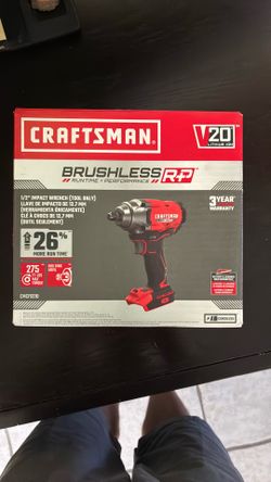 New Sealed Craftsman Brushless V20 1-2 Inch Impact Wrench