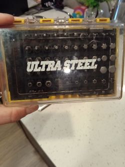 Ultra Steel Screwdriver Bit Set