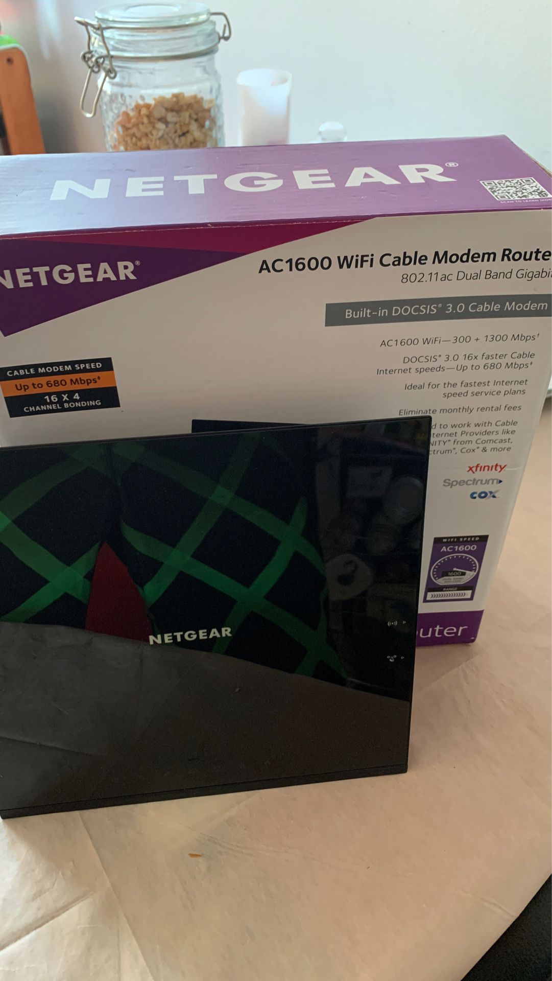 WiFi cable modem Router