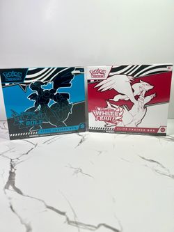 Pokemon Black Bolt and White Flare ETB