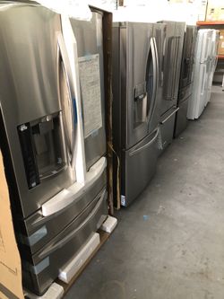 Many different Brand Names and Models of the Refrigerators!