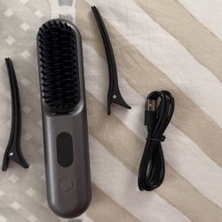 HahaHope Hair Brush Straightener