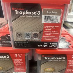 Fastenmaster TrapEase 3 Screws 2-1/2”