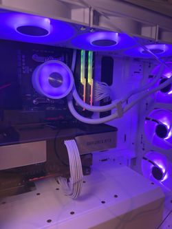 White Ryzen 9 RTX 3060 Ti Gaming PC | 32GB RAM | 360mm ARGB AIO
