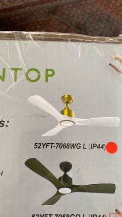 New ceiling fan
