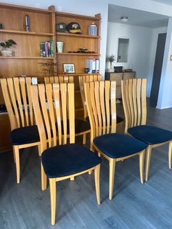 Vintage Italian Dining Chairs (6)